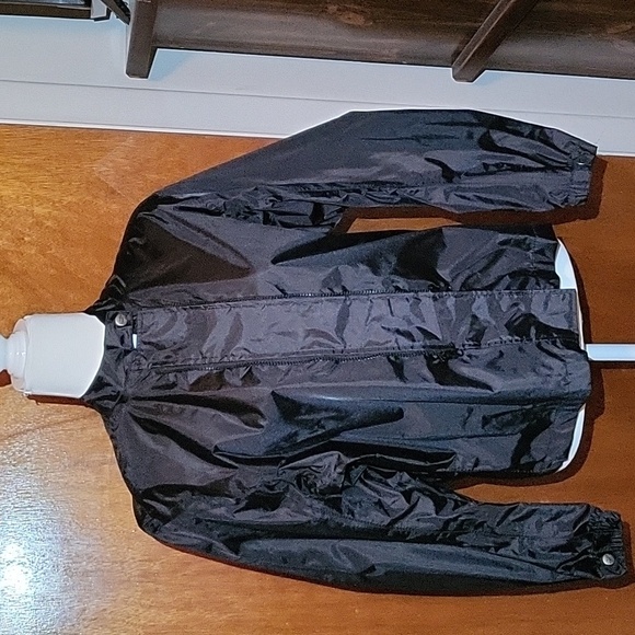 Nwot Power Trip‎ Black Womens Motorcycle Jacket Polyester Size Xl - Picture 1 of 11